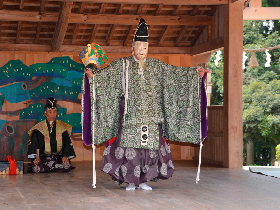 若狭能倉座の神事能