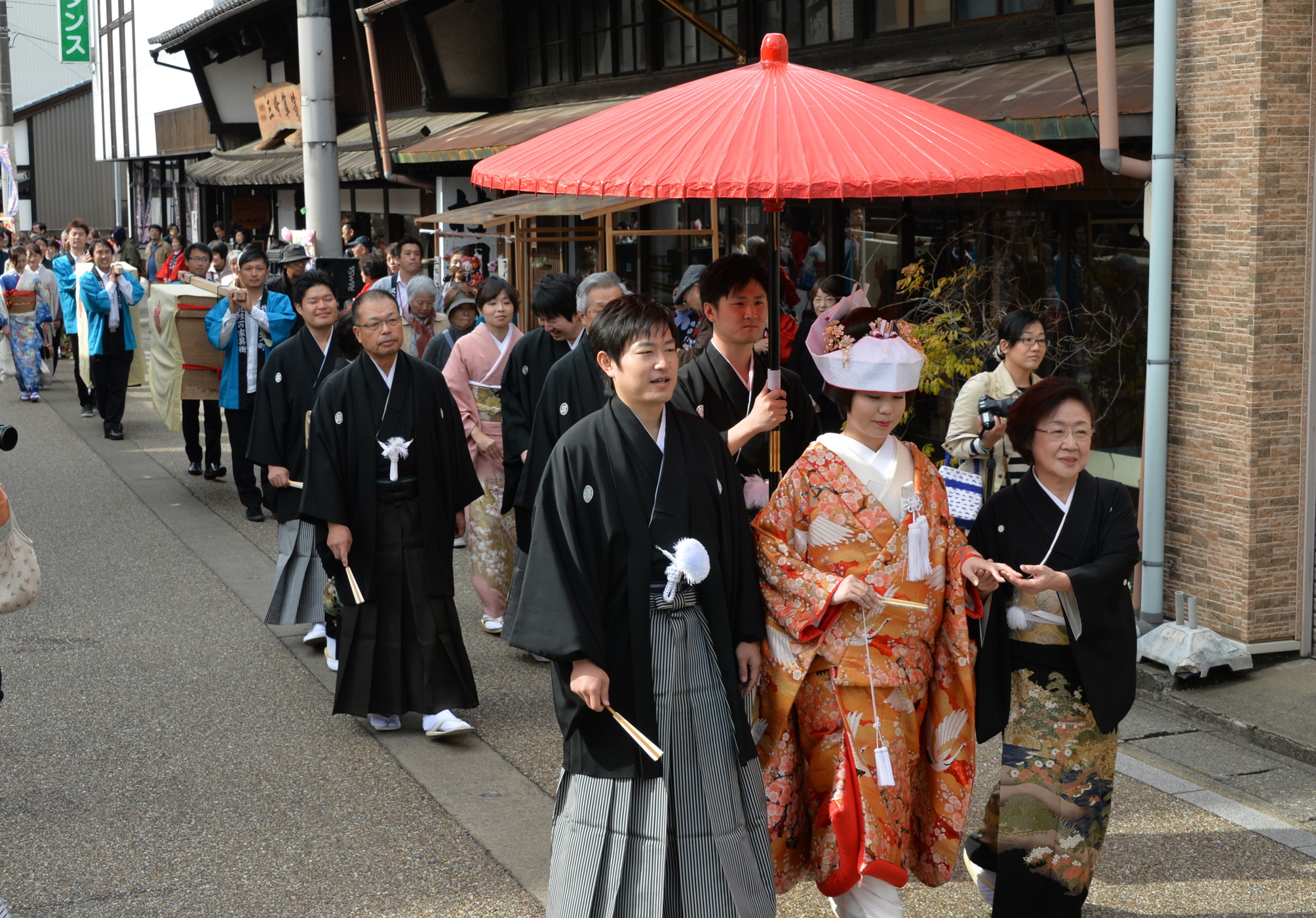 昭和の花嫁行列