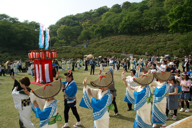 やんしきまつり（やんしき踊りは通年）